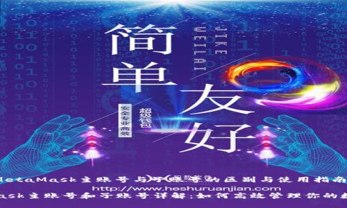 : 了解MetaMask主账号与子账号的区别与使用指南

MetaMask主账号和子账号详解：如何高效管理你的数字资产